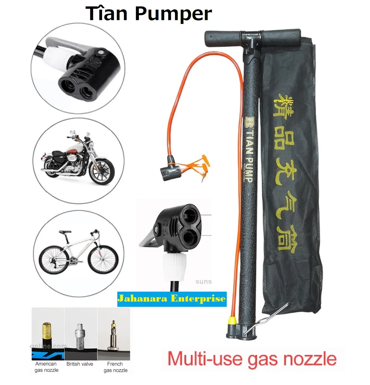 Bicycle Pumper Any Nojel 2