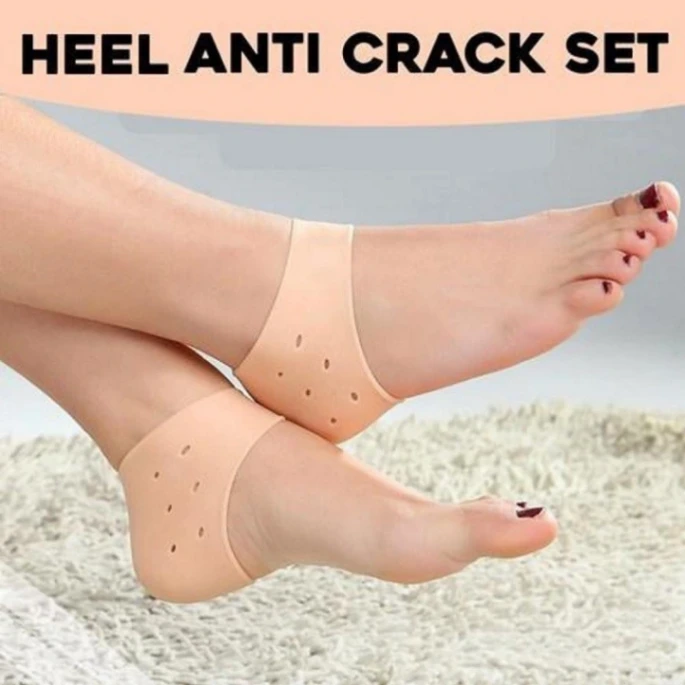 Silicone Heel Anti-Crack Set for men and women 5