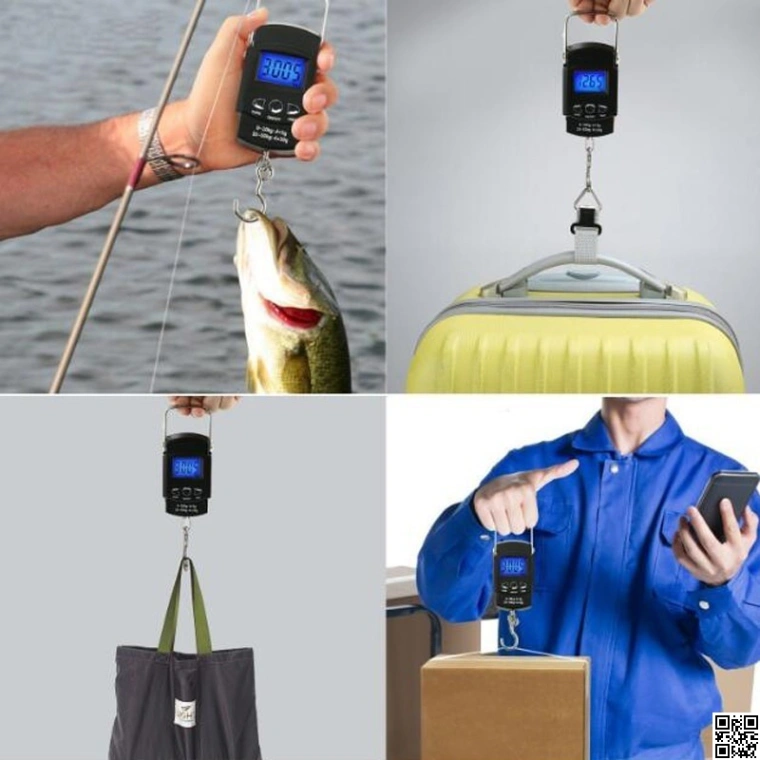 Digital Hanging Weight Scale Portable Hanging Electronic Hook Scale 3