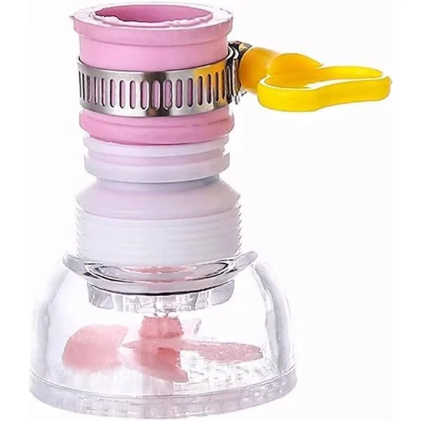 360 Degree Water Filter Tap Water Saving Faucet Water Faucet Adjustable Water Valve Splash Water Faucet, Extender Sprayer for Kitchen 6