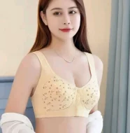 Front Button Bra, Nursing Bra, Front Closure Bra, Women Yoga Sports Bra, Pure Cotton Ultra Soft Bra & good quality