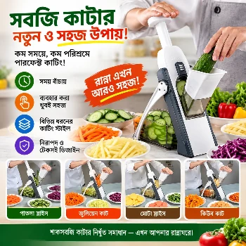 Spring Slicer Vegetable & Fruit Cutter