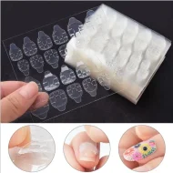 48 PCS Double Sided False Nail Art Adhesive Acrylic Tape Glue Sticker