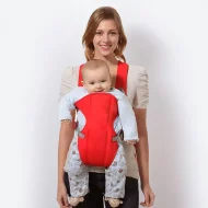 Carrier Comfort Wrap Bag Red for 0 30 months Babies