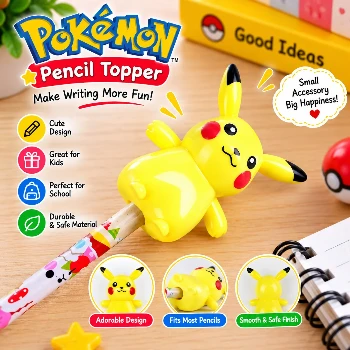 Pokemon Pikachu Sharpener - Stationary Cute Cartonn Sharpner