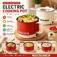 Fashion Electric Cooking Pot (1.6L), Electric Multi Functional Cooker, Mini Rice Cooker