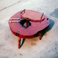 live edge center table