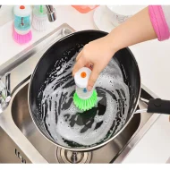 Scrubber Hydraulic Pressure Cleaner Kitchen Cleaning Dish Brush