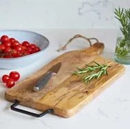 Handmade Mango Wood Chopping Board - Cheese Board - Cutting Board - Serving Platter- Wooden Serving Tray - Chopping Block - Charcuterie