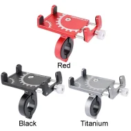 Bicycle Mobile Phone Holder Phone Navigation Fixed Bracket Moto Handlebar Aluminum Alloy Motorcycle Accessories Bicycle Accessories