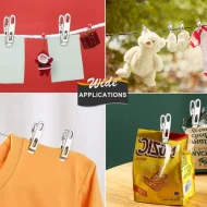 Stainless Steel Cloth Hanging Clips-20pcs, 20 Pcs Set Of Stainless Steel Cloth Clip For Drying Clothes