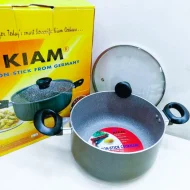 Kiam Non-Stick Casserole 30cm With Glass Lid