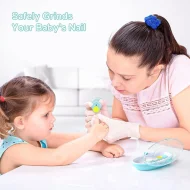Electric Nail Trimmer Set for Newborn Baby | Baby Manicure Set