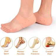 Silicone Heel Anti-Crack Set for men and women