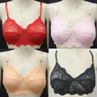 4Piece Comfortable Net Bra Soft Net Bra for Women’s Style