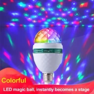 LED DJ Disco Moving Bulb Light Multi-Color
