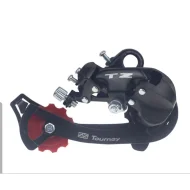 Bicycle SHIMANO Tourney RD TZ50 Rear Derailleur 6 7 speed Hanger Mount Direct MountBlack