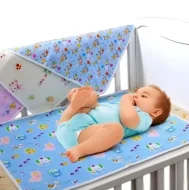 Baby Urine Mat (XXL 70cm-90cm), New Born Baby Waterproof, Reusable And Washable Urine Pad