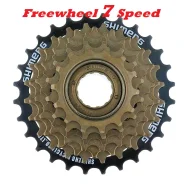 Bicycle Freewheel 7 Speed Mountain Bike Replacement Accessory BicycleAccessories Heavy Duty Free