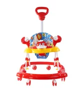 Baby Walker With Music Puzzle Toys Smart Walker Red Basic