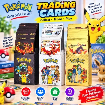 Pokemon Card Toy Gold Black Silver Rainbow Cards English Action Figure Charizard Anime Party Birthday Gifts