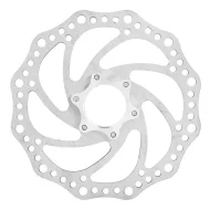 Bike Brake Disc Freewheel Threaded Hubs Disc Brake 6 Bolt With Aluminium wheeler Floating Alomejor Brake Rotor 160mm 1 pc Bicycle Accessories Bike