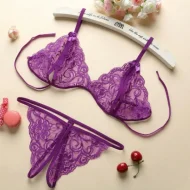 SexyButterfly Lace Net Bikini Set