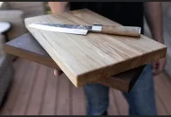 Wooden Cutting Board Steak Board Kitchen Chopping Board Cheese Board Gift for Foodies Serving Tray Walnut Cutting Board