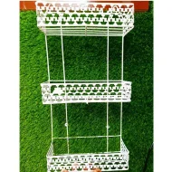 3 Tier Wall Hanging Shelf, Wall Hanging Storage Organizer Self / Rack