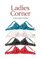 4 PCS Standard Steach And Qualityful Stretchable Printed Bra For Womens And Girls
