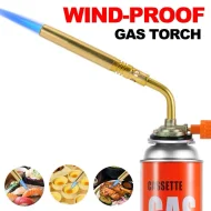Butane Gas Flame Gun Burner For BBQ, Welding, Kitchen, Baking