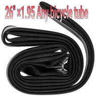 Bicycle Tube 26 1 95 Any Aluminium Steel Metal Mountain Bicycle Riksha Nojel Tube 26 Heavy Duty