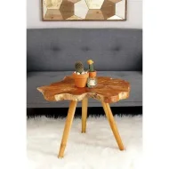 live Edge Coffee Table 24" hight