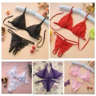 SexyButterfly Lace Net Bikini Set