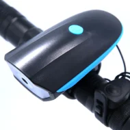 Bicycle Horn Light Recharging Waterproofed horn Light 1200 mAh battery Bike cycle accessories