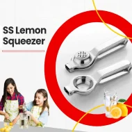 Stainless Steel Lemon Orange Lime Squeezer Juicer Hand Press Tool